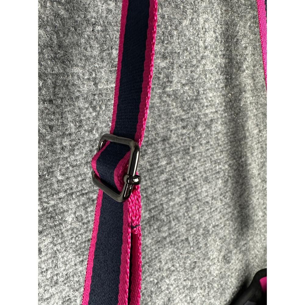 Parker Hyde Camo‎ Neoprene Crossbody Bag Pink Stripe Adjustable Strap - Picture 12 of 15
